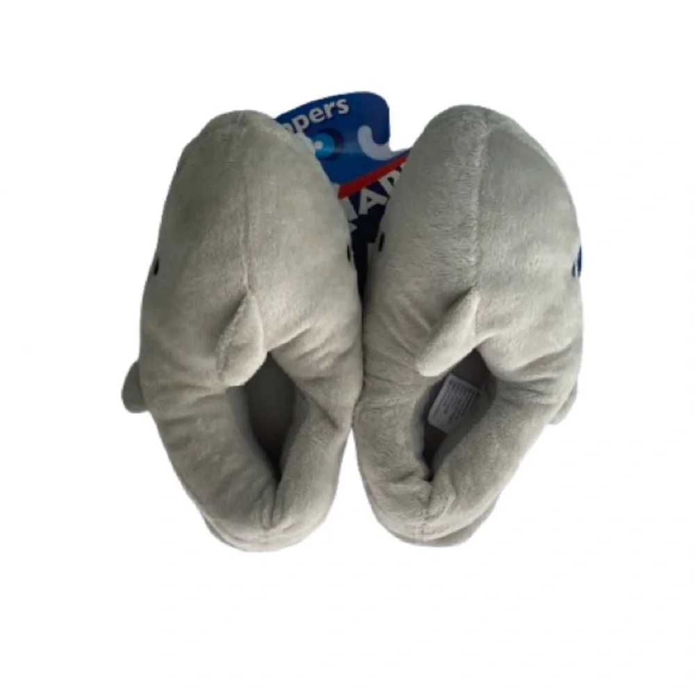 Kid's Shark Slippers Size S 13-1 Beach Ocean Life NWT